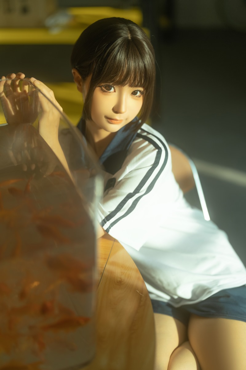 图片[4] - 校园时光暖心回忆，蠢沫沫学妹COS温暖人心 - 柒兔瞄