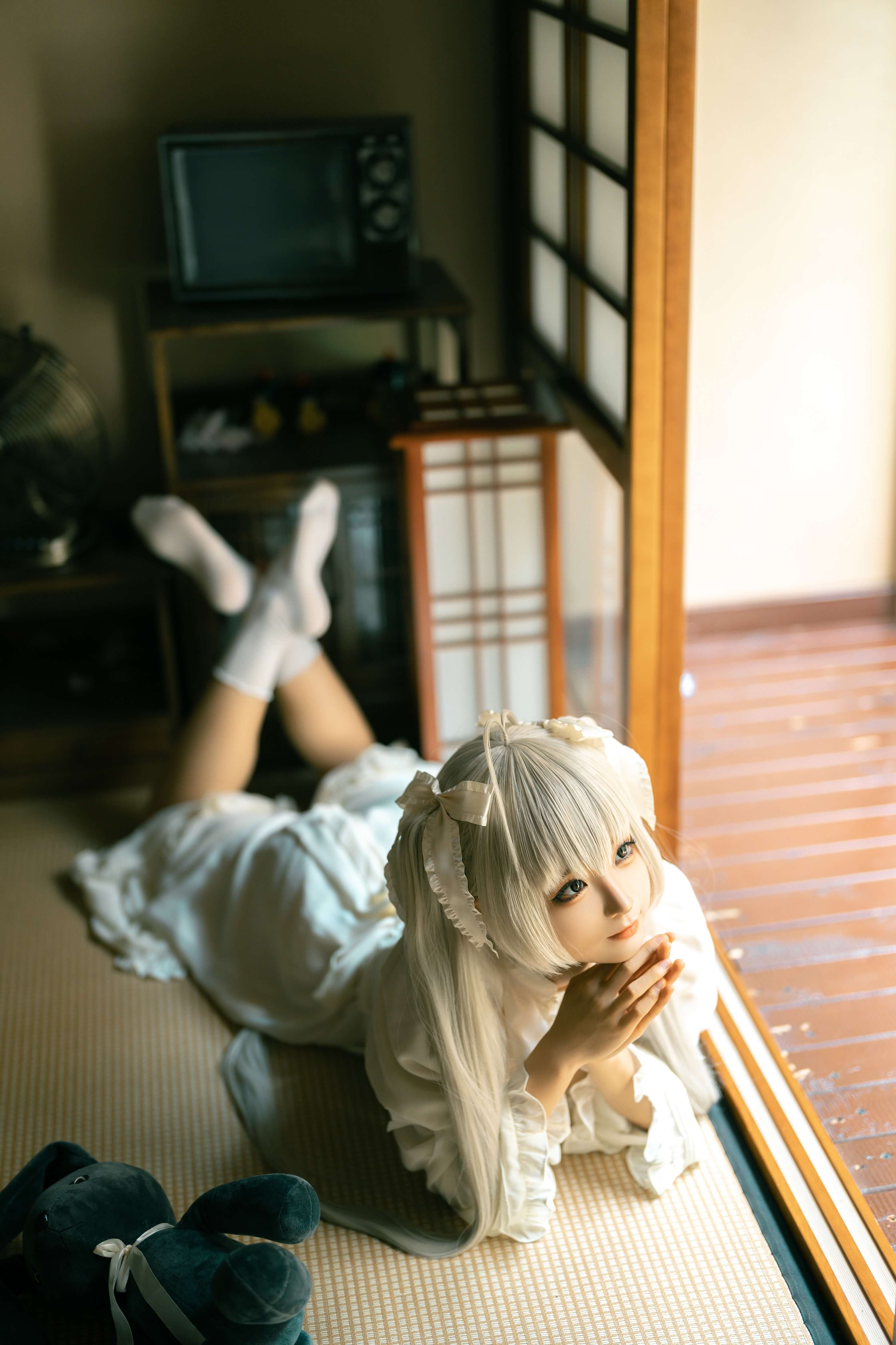 图片[3] - 蠢沫沫的穹妹cos，形象还原度满分！ - 柒兔瞄