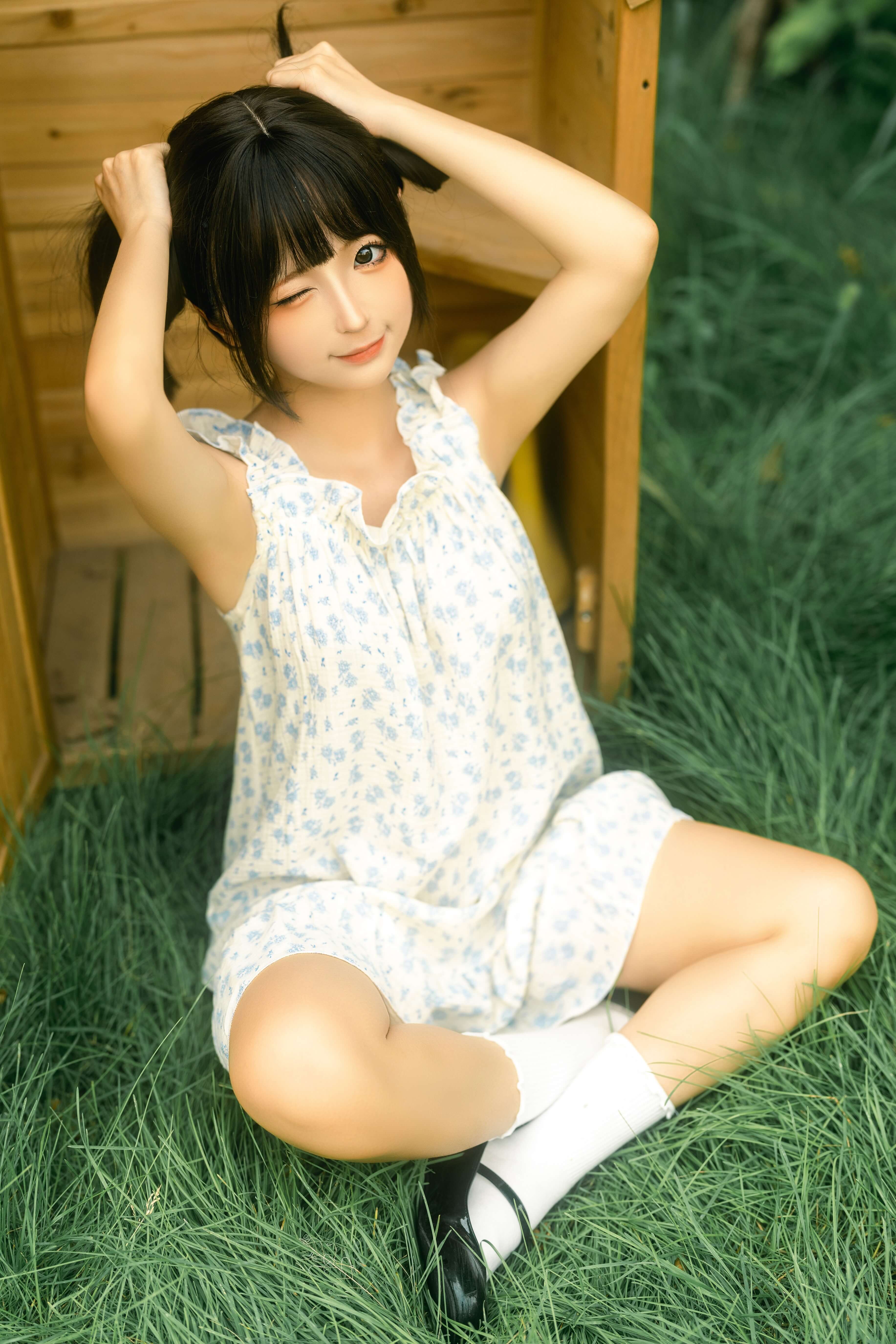 图片[4] - 活脱脱的动漫角色！蠢沫沫的COS作品惊艳呈现 - 柒兔瞄