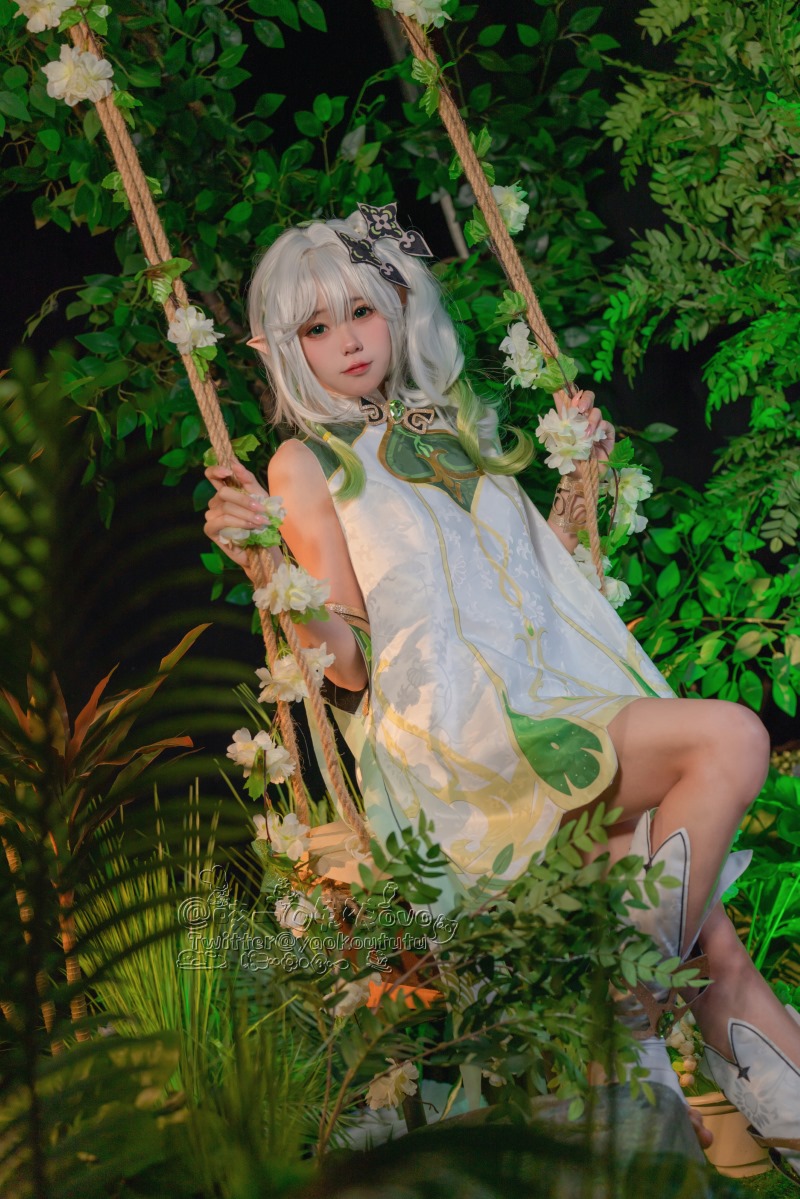 图片[2] - 童话中的仙女！咬一口兔娘(黏黏团子兔)COS惊艳亮相！ - 柒兔瞄