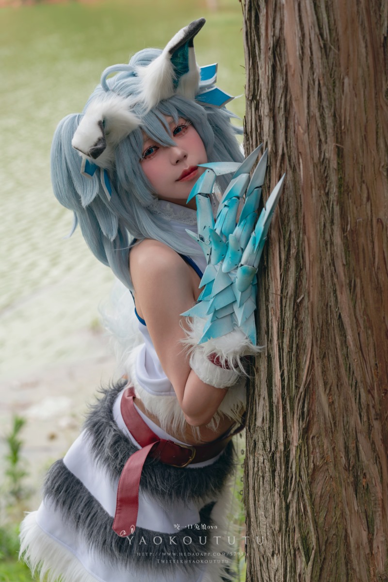 图片[2] - 超萌兔娘COS，魔幻童话夺人眼球！ - 柒兔瞄