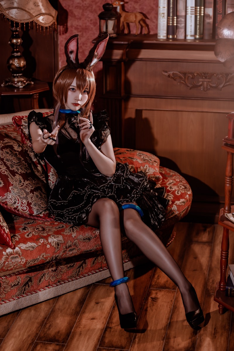 图片[4] - 二佐Nisa化身阿米娅，亮相明日方舟音乐会！ - 柒兔瞄