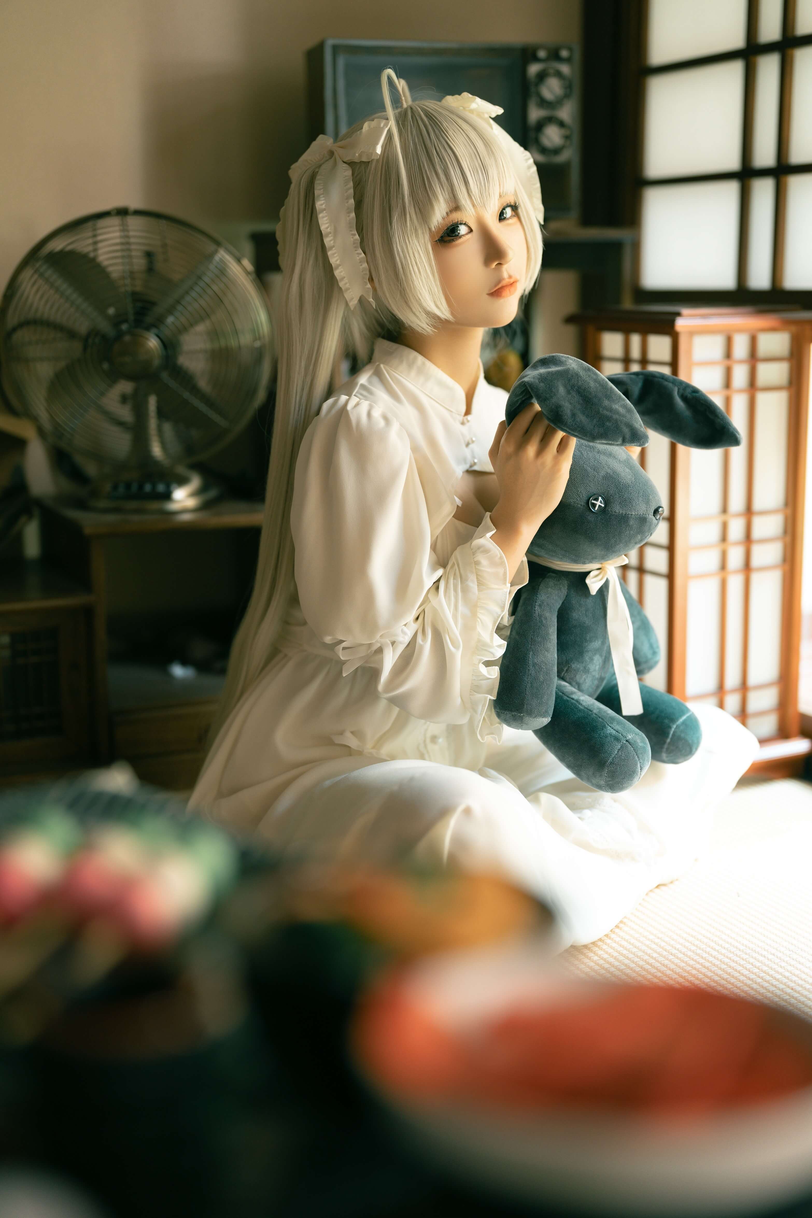 图片[2] - 蠢沫沫的穹妹cos，形象还原度满分！ - 柒兔瞄