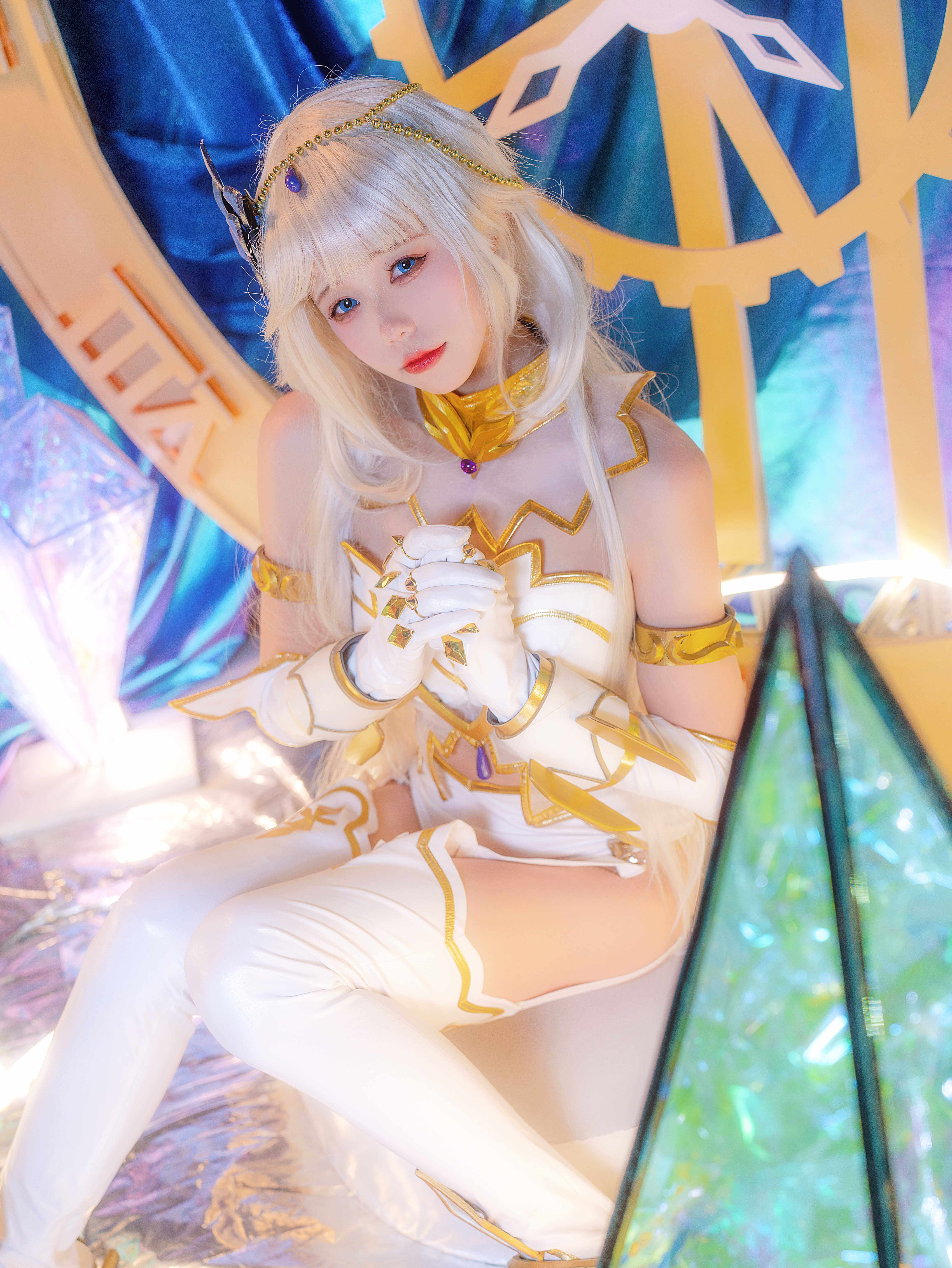 图片[4] - 黏黏团子兔COS《海王星》，勾起了我对梦幻海洋的想象！ - 柒兔瞄