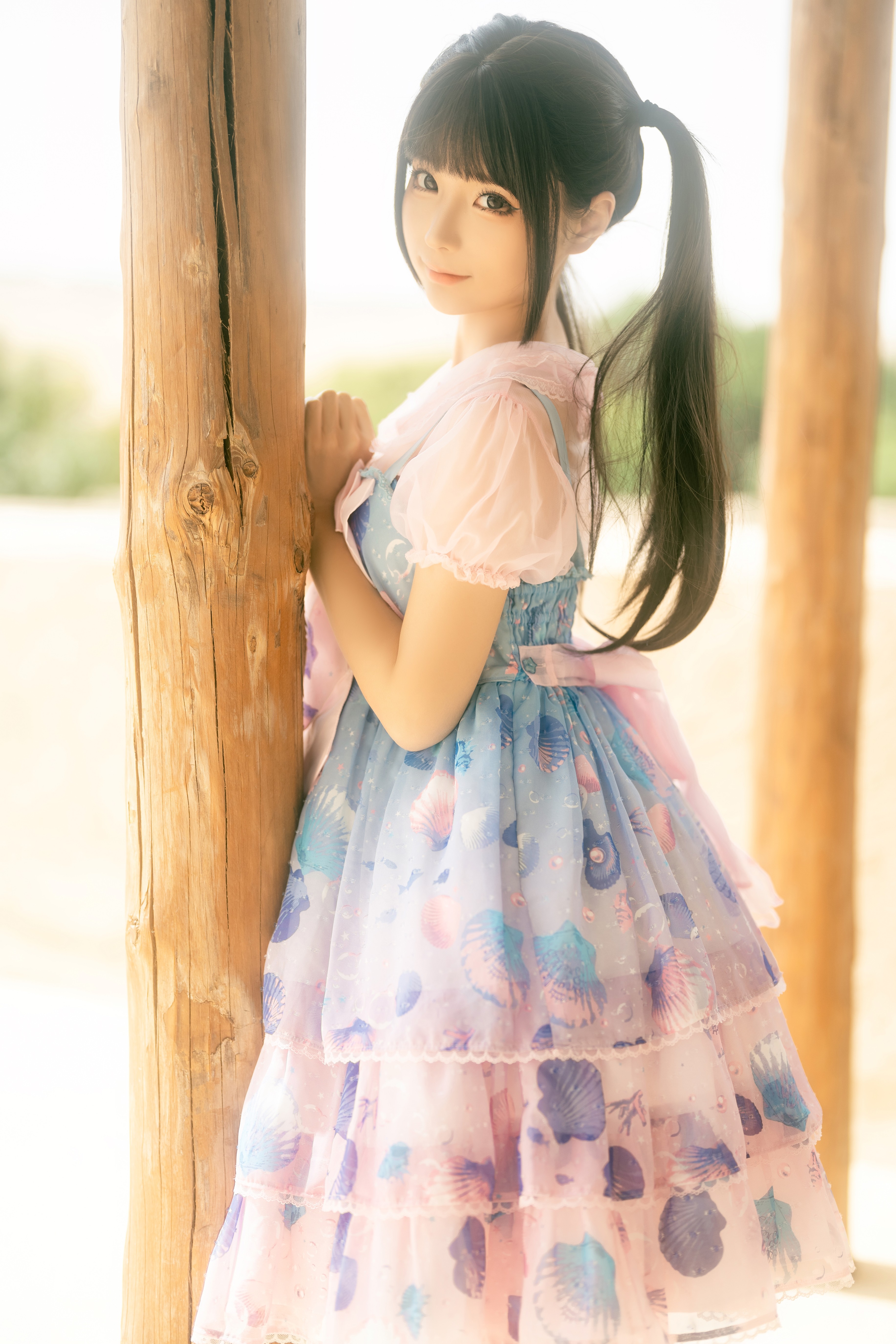 图片[4] - 蠢沫沫超萌型《可爱粉裙》，粉色的少女心满满！ - 柒兔瞄