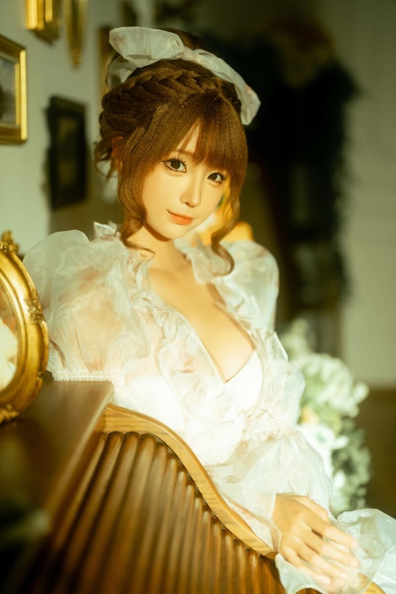 图片[2] - 蠢沫沫cos迷人的《欧式女孩》，魅力与神奇的结合！ - 柒兔瞄