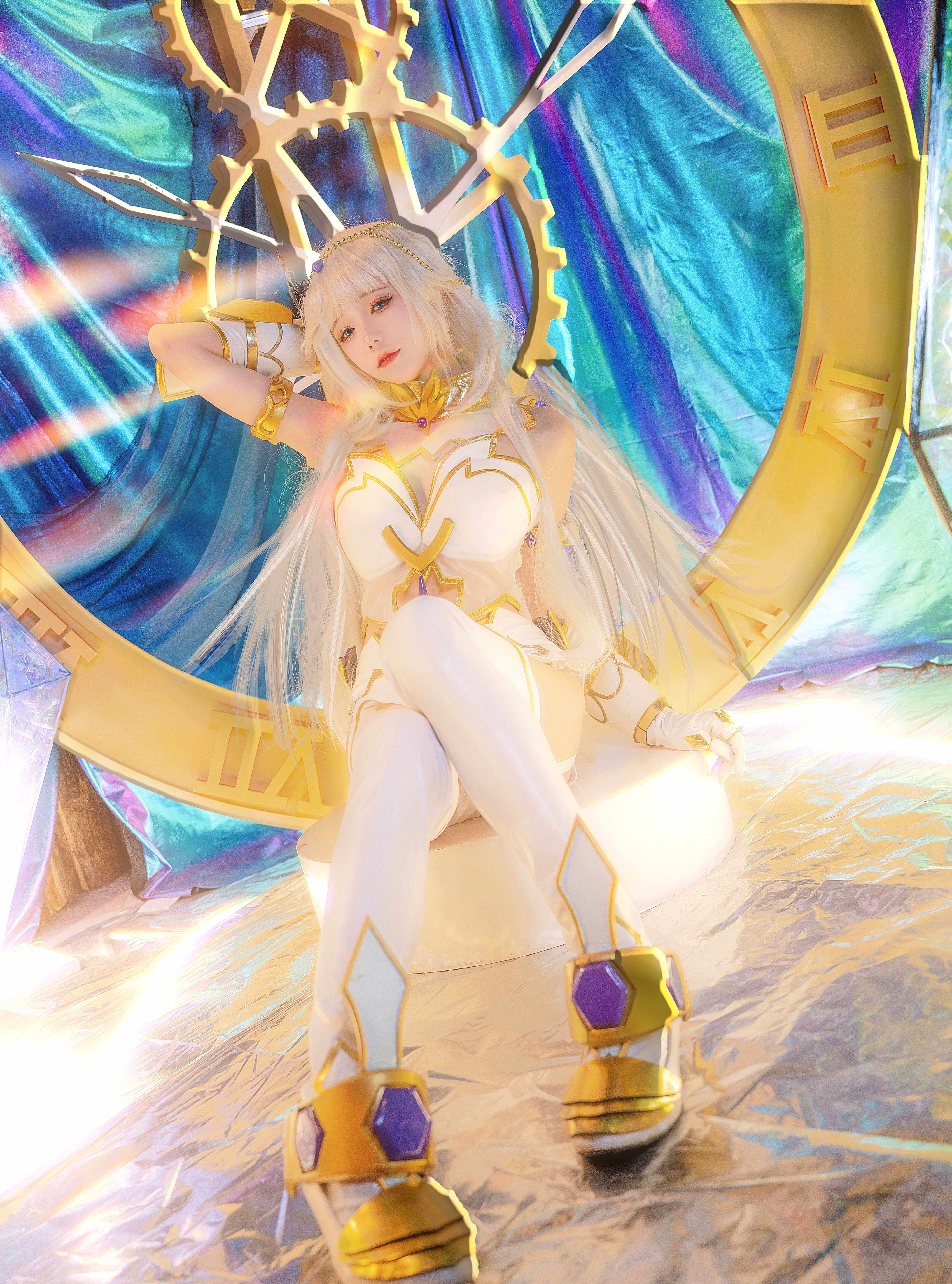 图片[2] - 黏黏团子兔COS《海王星》，勾起了我对梦幻海洋的想象！ - 柒兔瞄